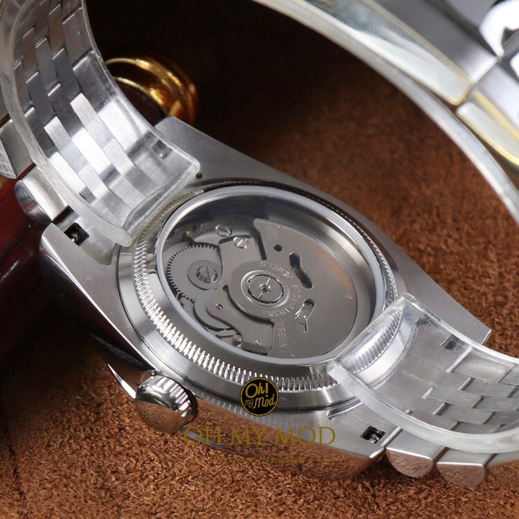 Seiko Mod Datejust „Grüne Palme“