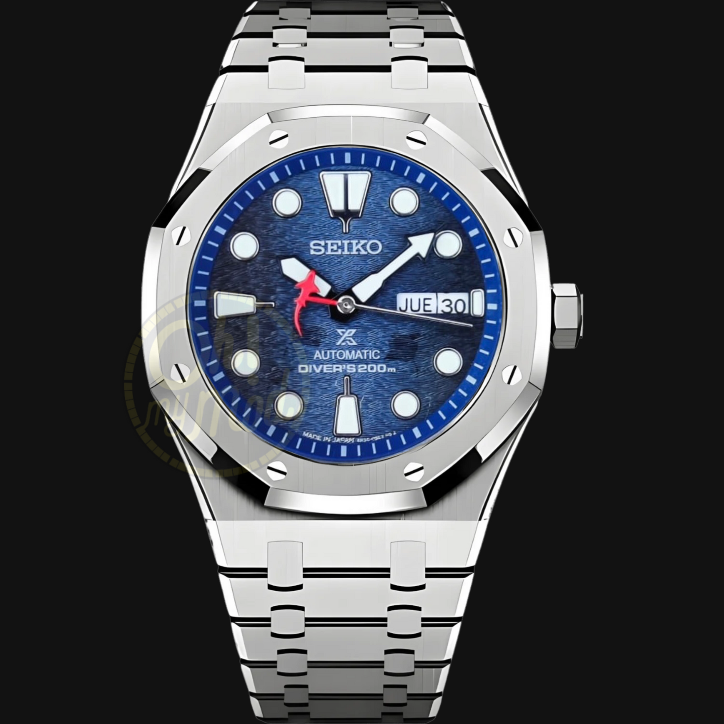 Seiko Mod Royal Oak Daydate “Oceanic” (Full Custom Watch)