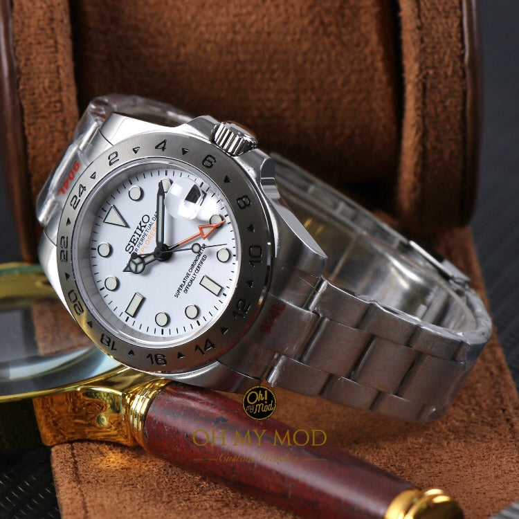 Seiko Mod Explorer II „Weiß“