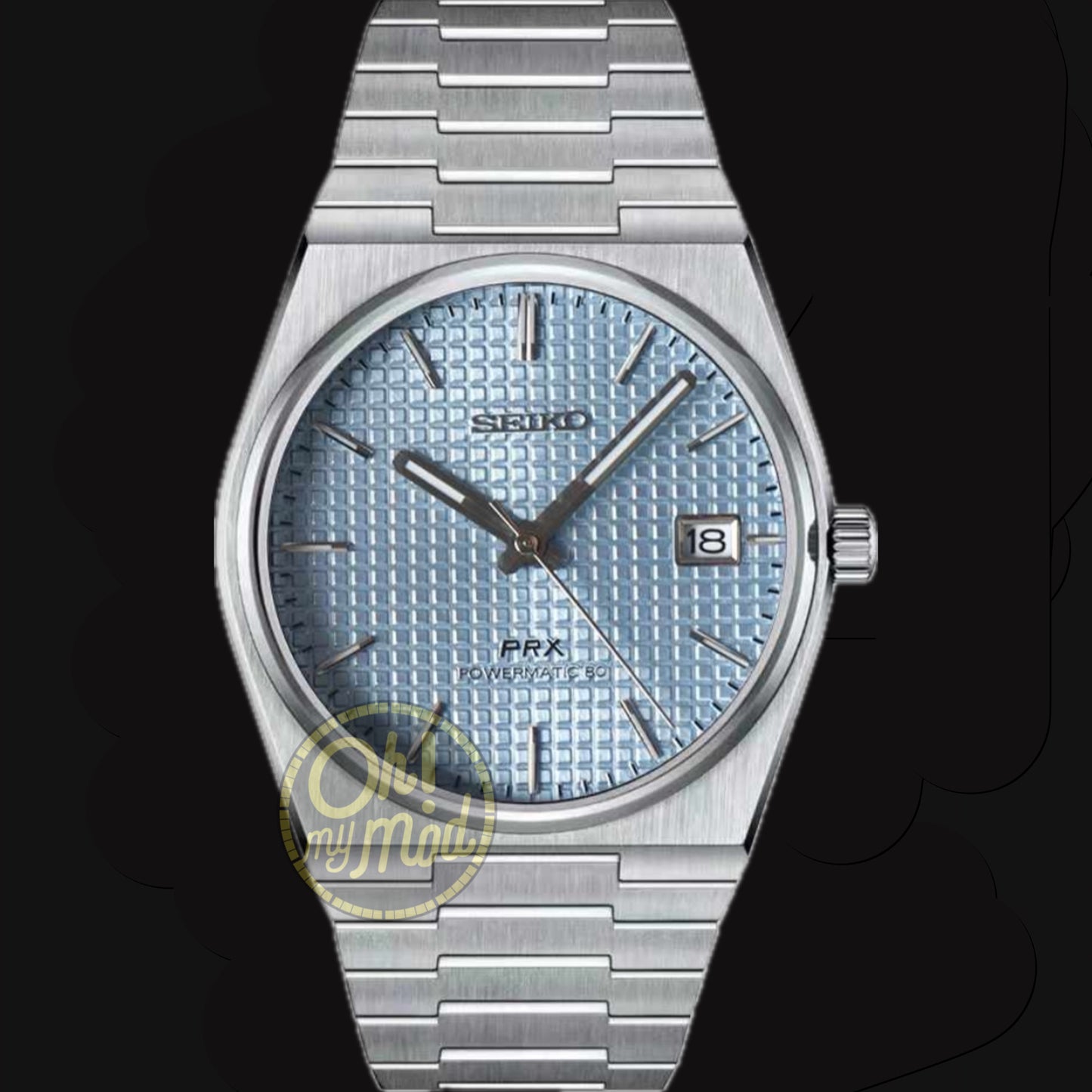 Seiko Mod PRX „Baby Blue“