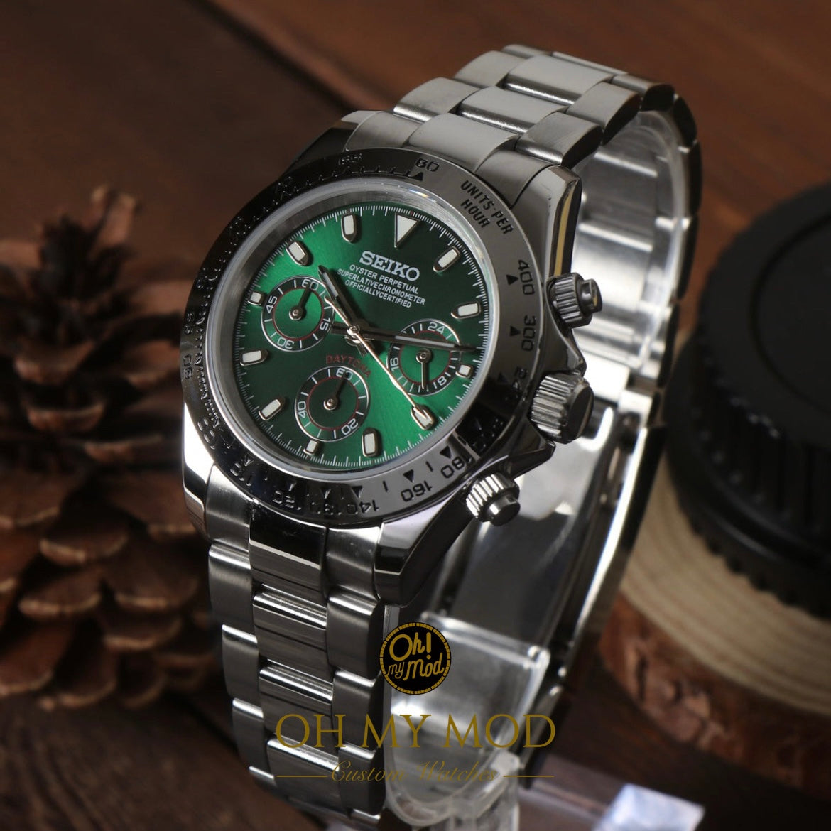 Seitona "Silver & Green"
