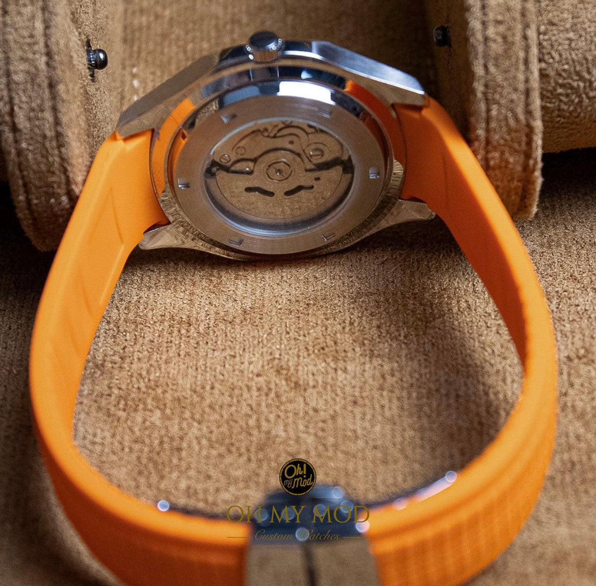 Seiko Mod Aquanaut „Orange & Schwarz“