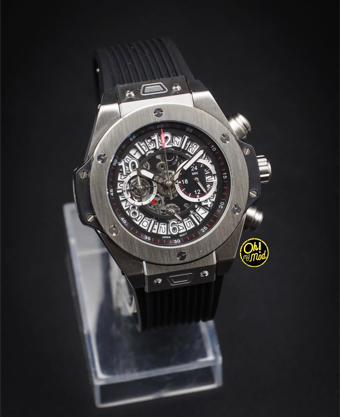 Seiko Mod Big Bang "Unico Titanium" Esqueleto