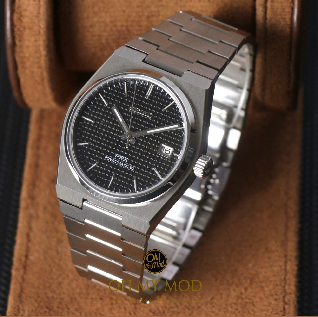Seiko Mod PRX „Schwarz“