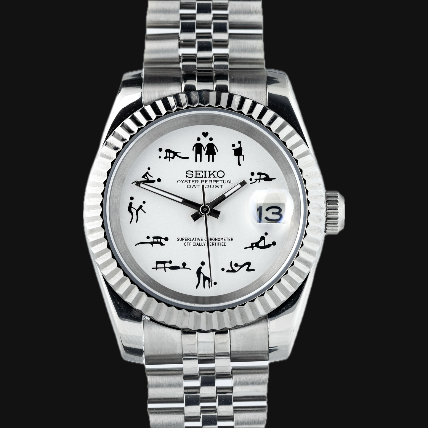 Seiko Mod Datejust „Kamasutra“