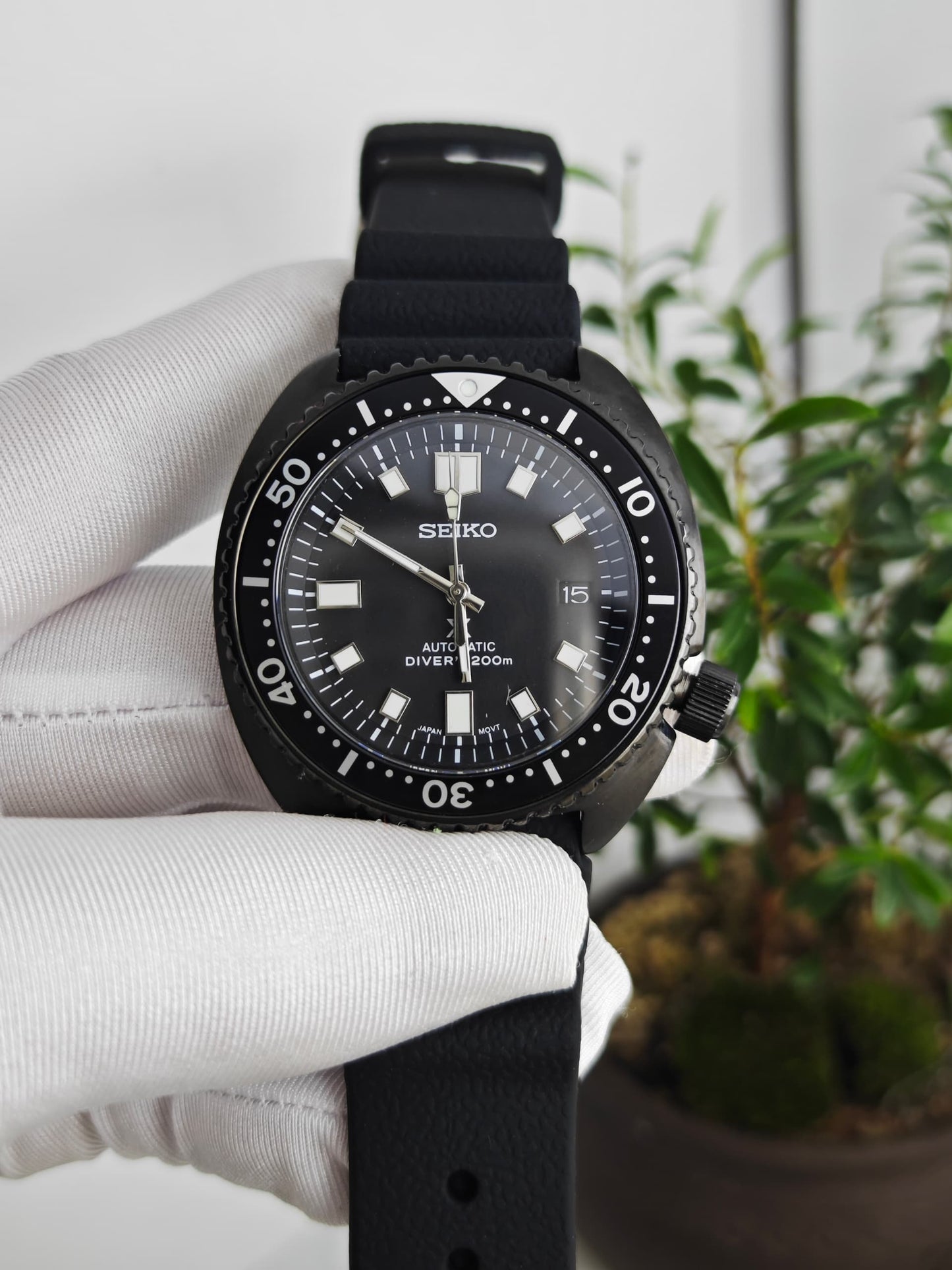 Seiko Mod Stealth „SKX + SRP Turtle“