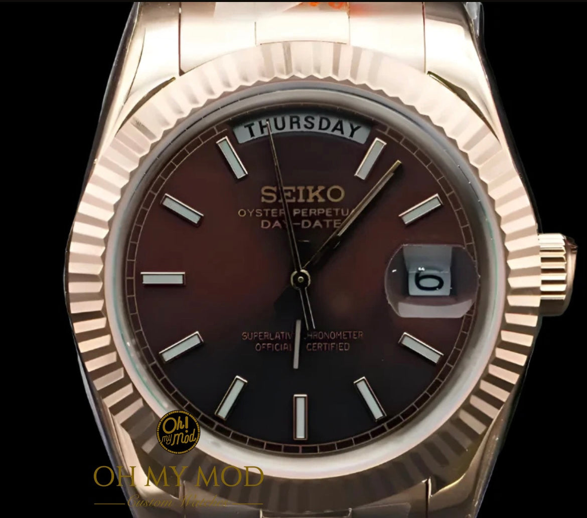 Seikodate "Chocolate" Rose Gold