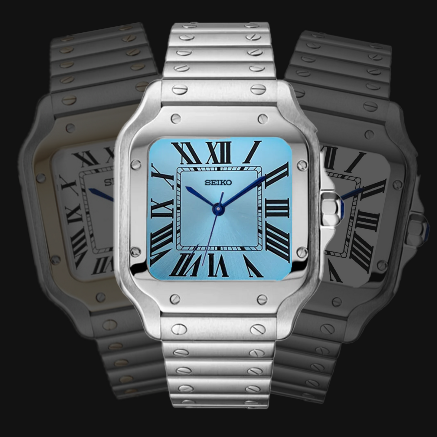 Oh My Mod watch with sapphire crystal and anti-reflective coating
