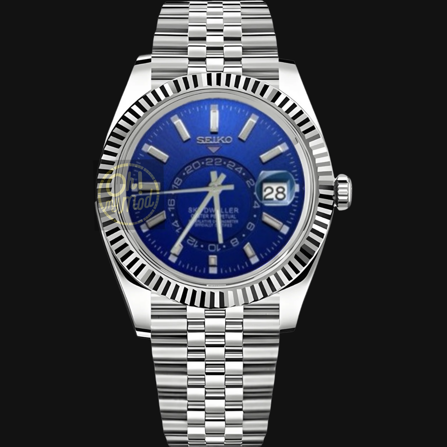 Seiko Mod Sky Dweller „Blau“