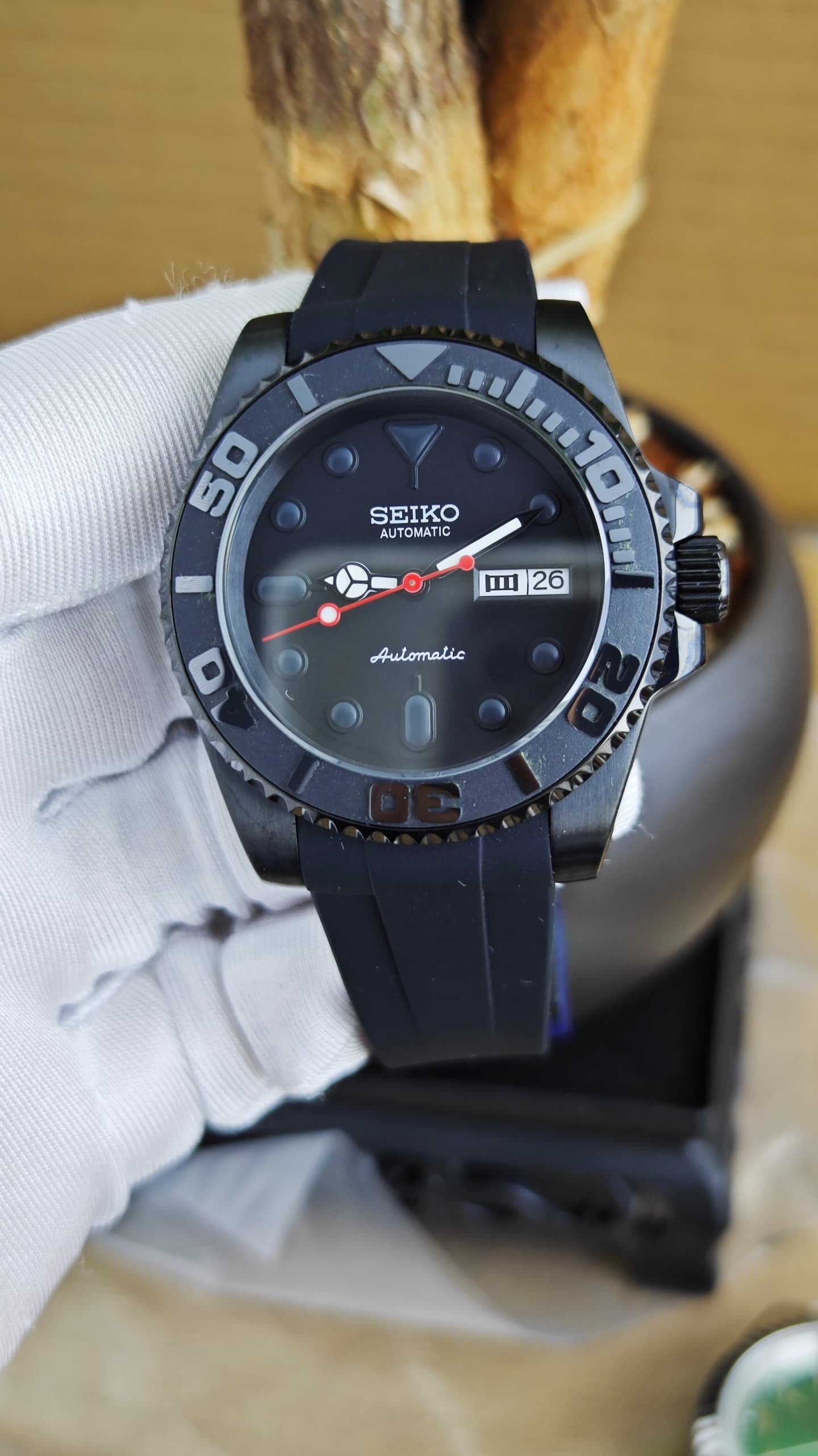 Seiko stealth yacht master sale