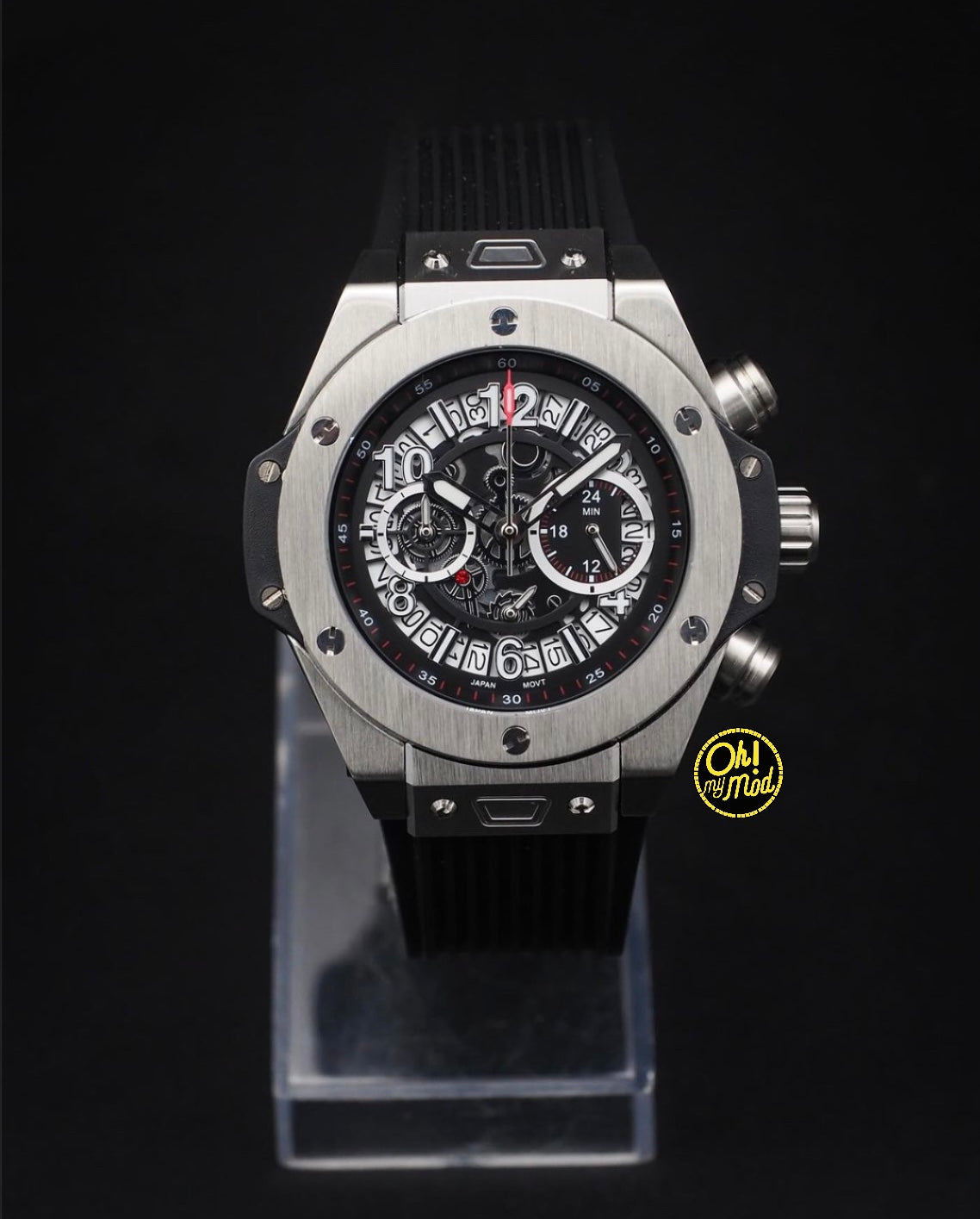 Seiko Mod Big Bang "Unico Titanium" Esqueleto