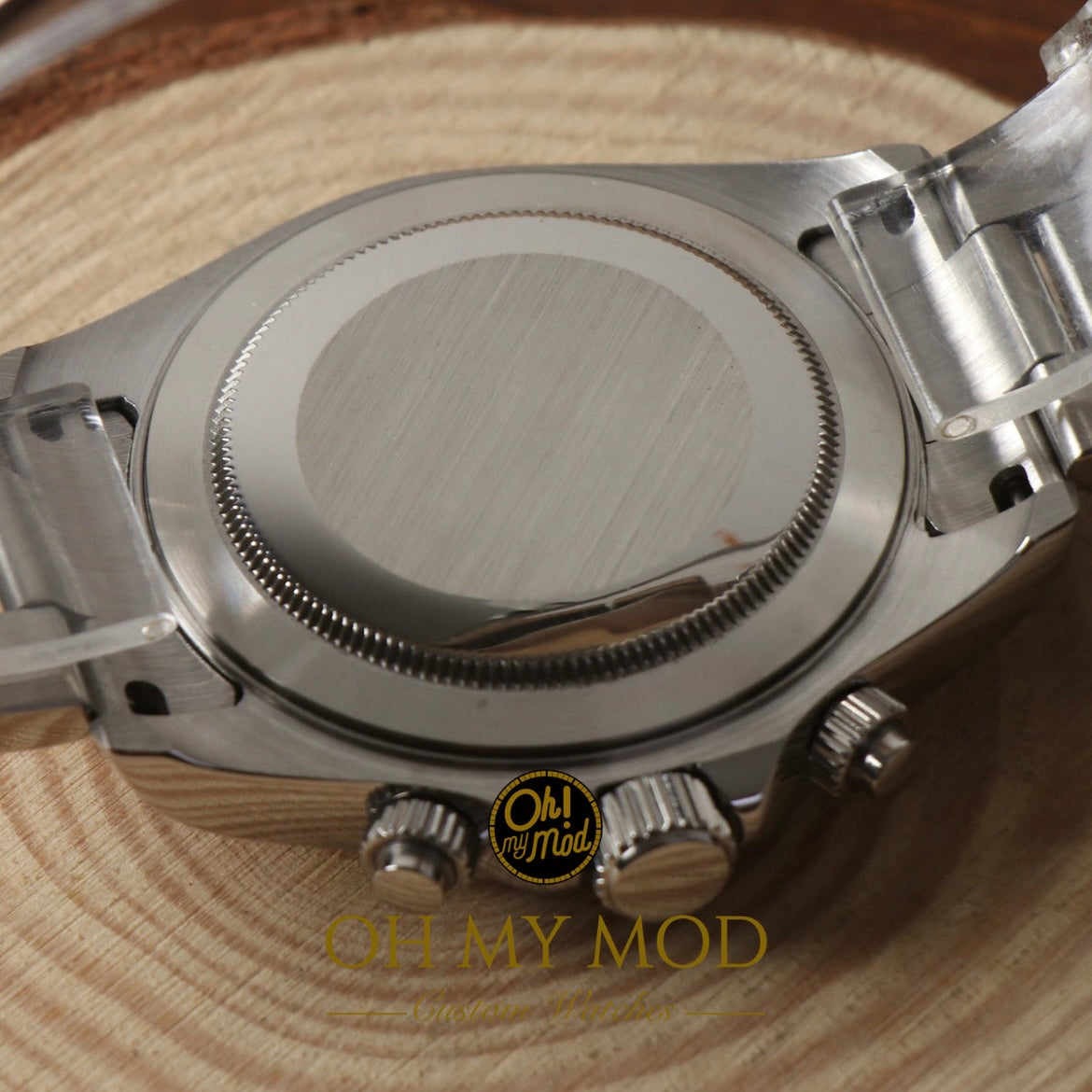 Seiko Mod Daytona "Plata y verde"