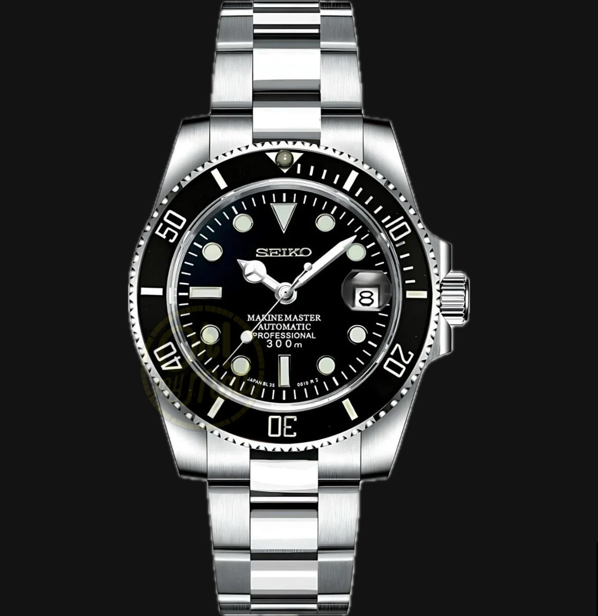 Seiko Mod Submariner "Negro"