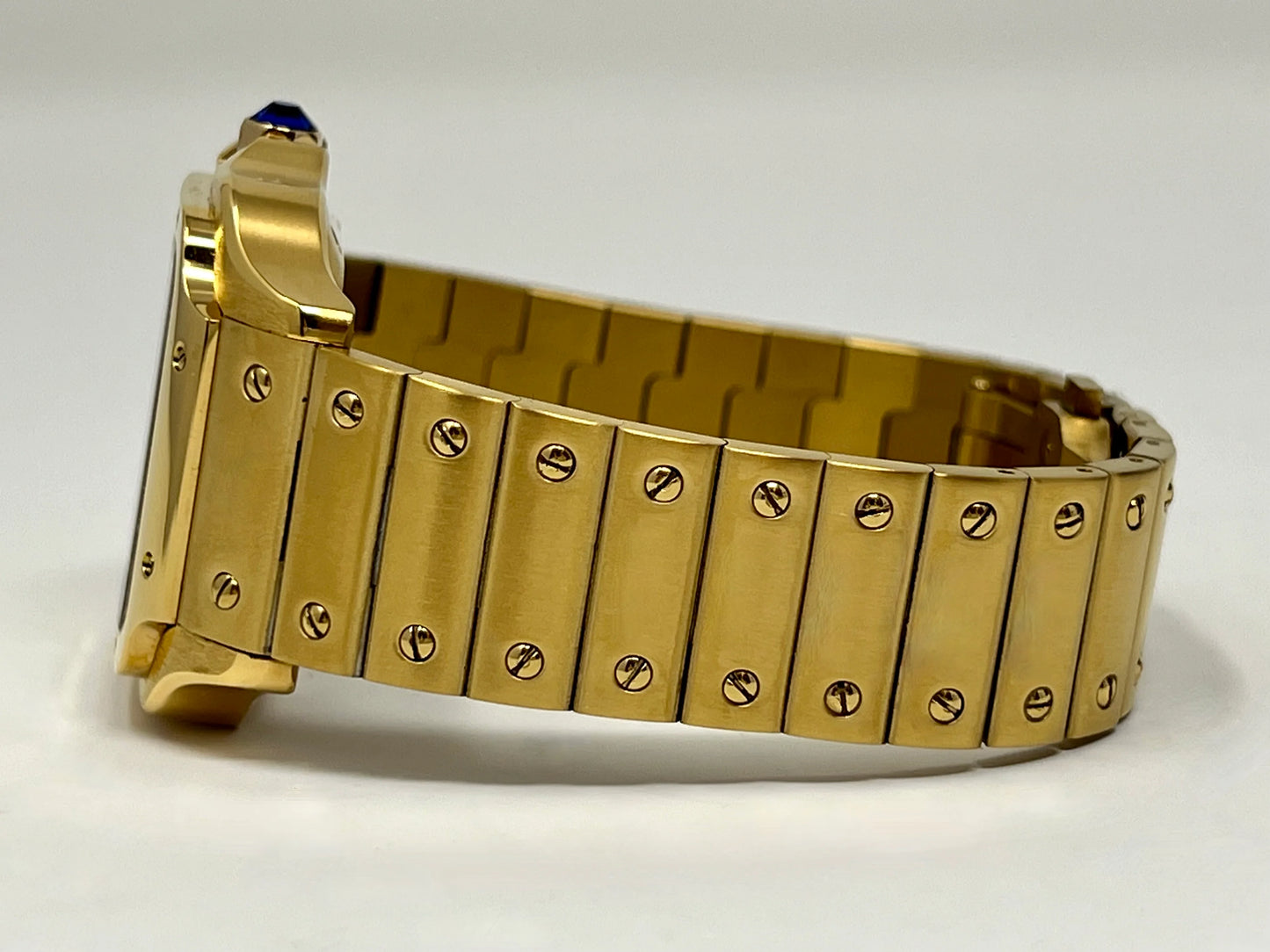 Seiko Mod Santos Gold