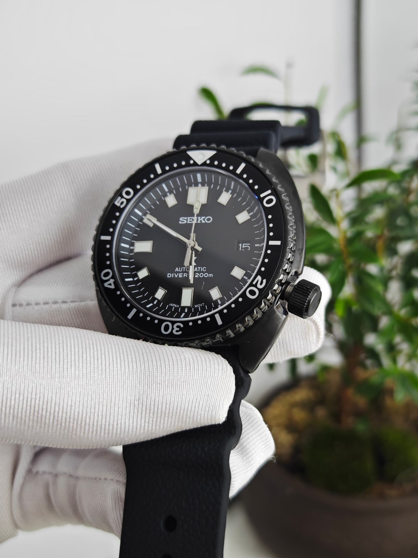 Seiko Mod Stealth „SKX + SRP Turtle“