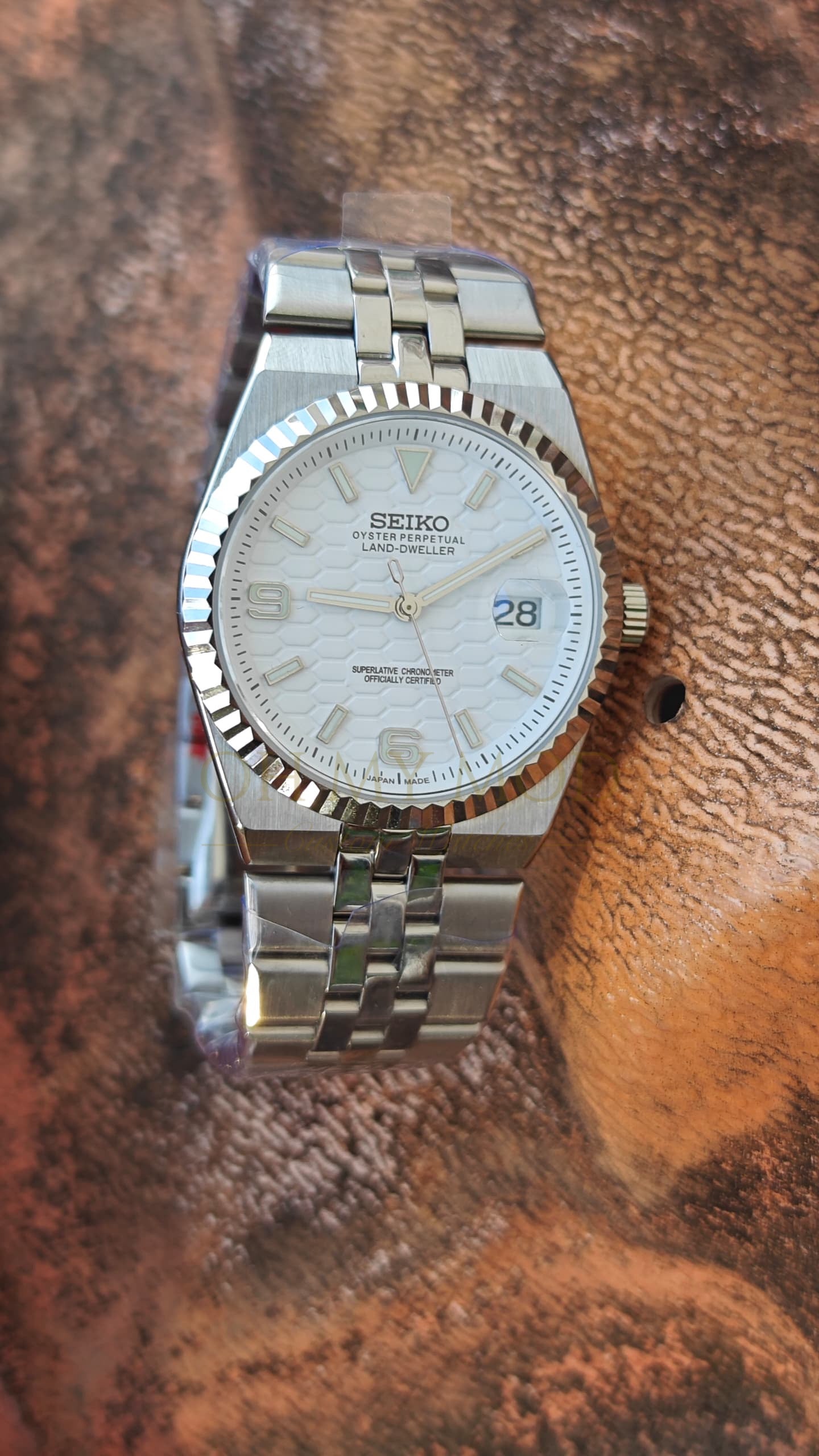Seiko Mod Land Dweller "White"