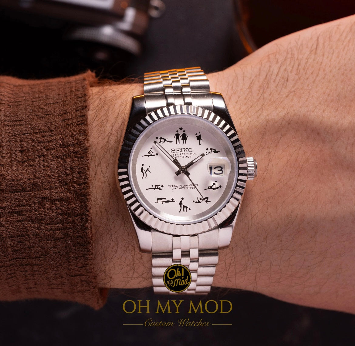 Seiko Mod Datejust „Kamasutra“