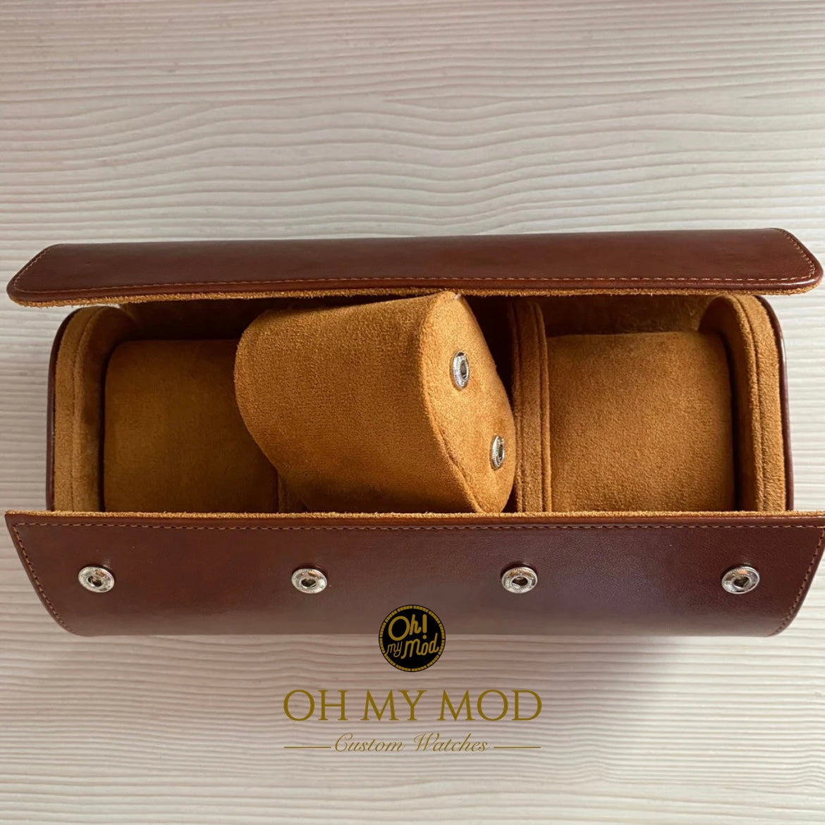 3 Piece Watch Travel Case Set