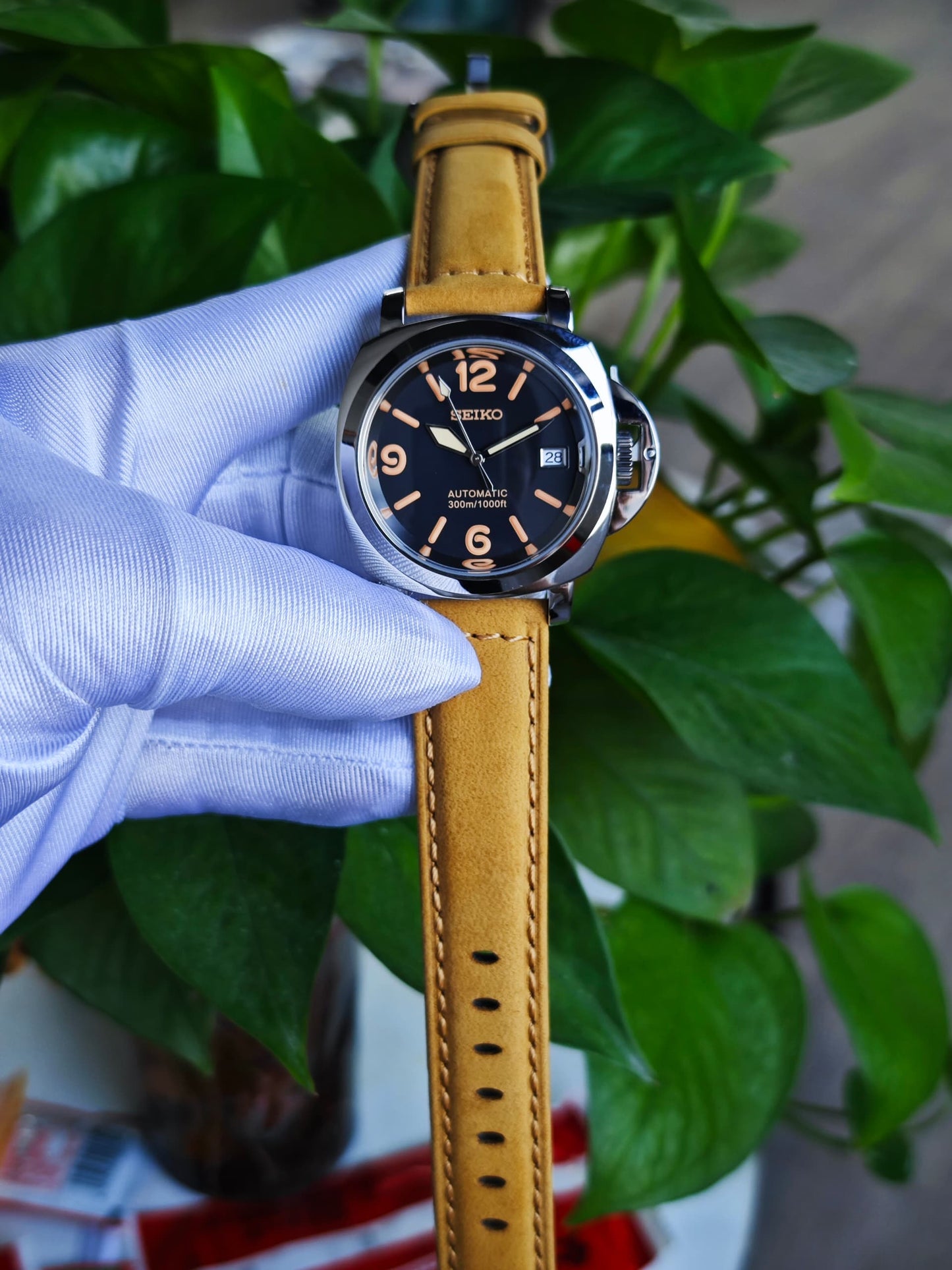 Seiko Mod PAM „Schwarz & Braun“