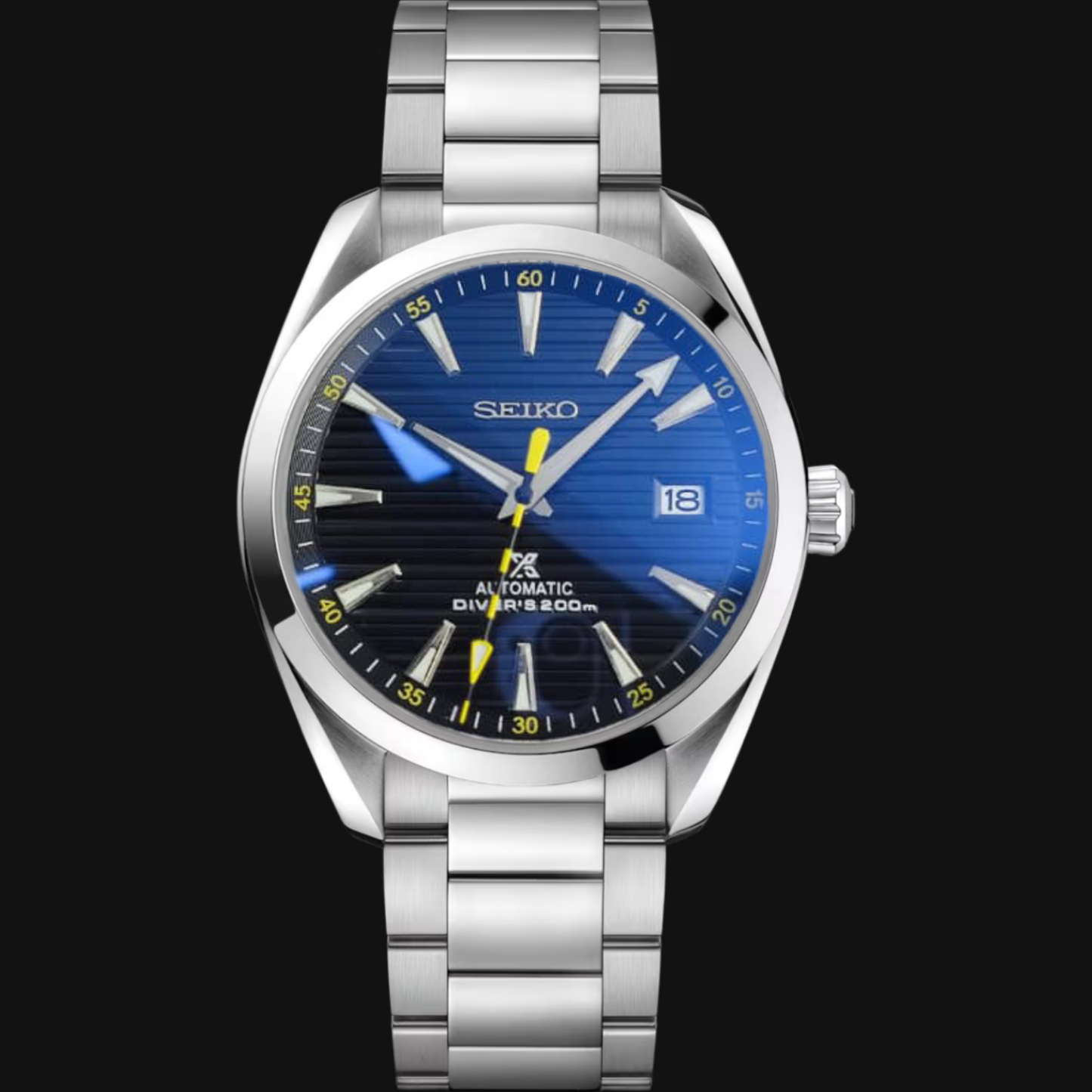 Seiko Mod Seamaster Aqua Terra „Königsblau“
