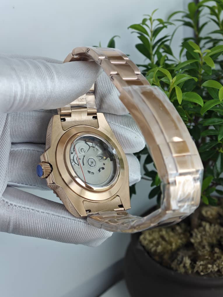 Seiko Mod Submariner „Root Beer Roségold & Schokolade“