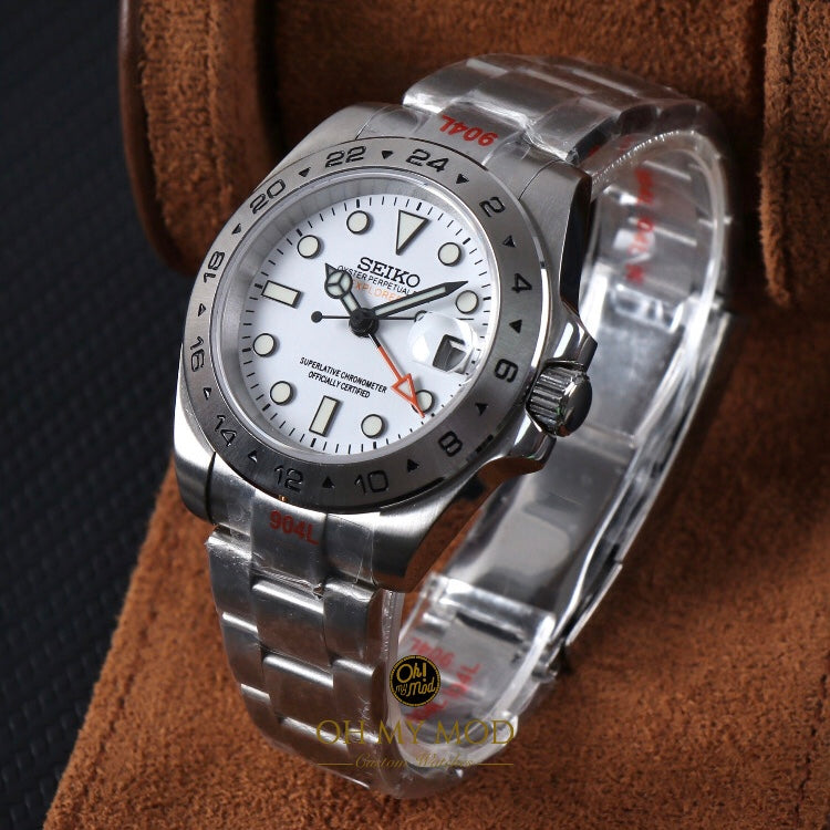 Seiko Mod Explorer II „Weiß“