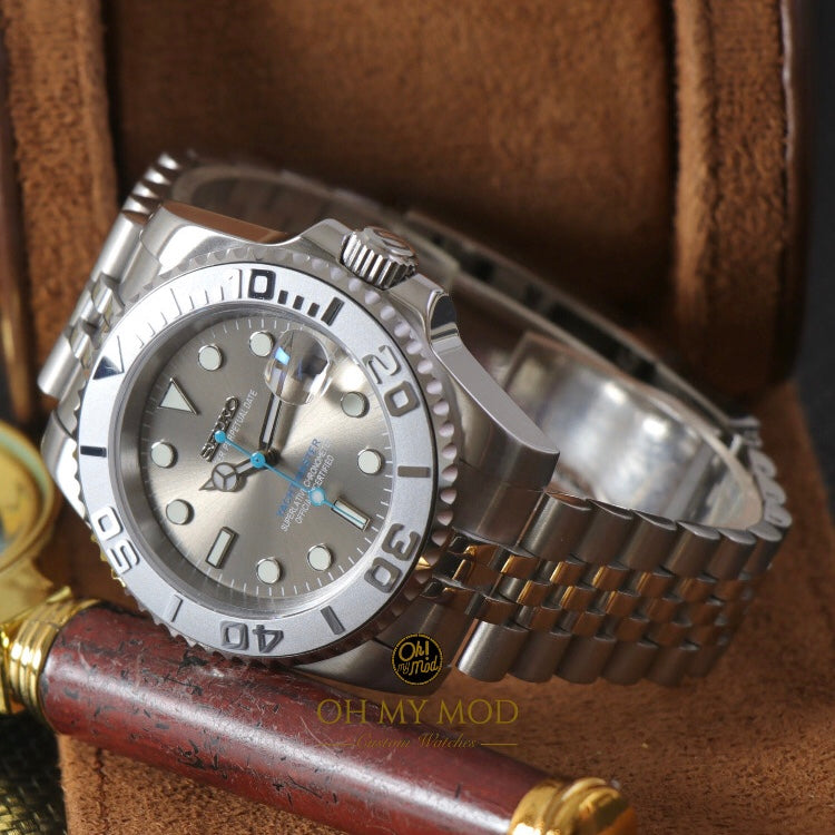 Seiko Mod Yacht Master "Plata"