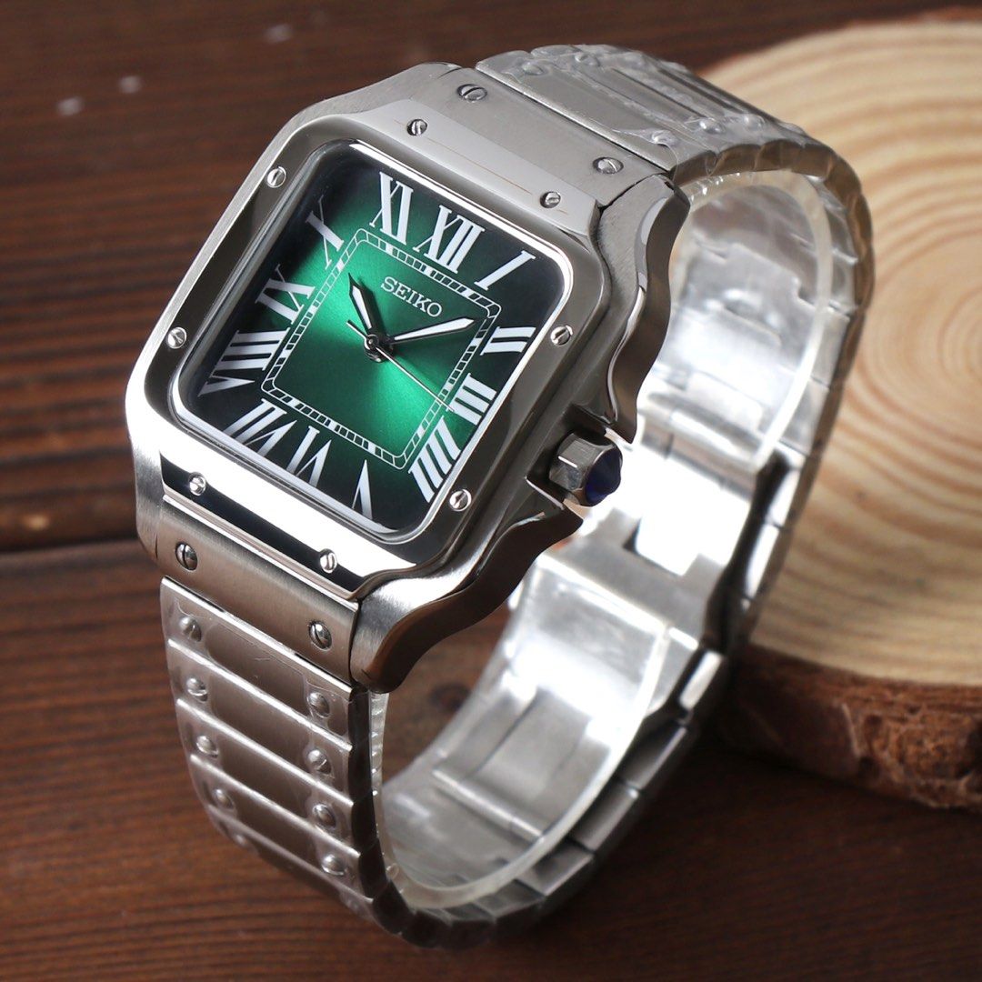 Seiko Mod Santos „Grün“