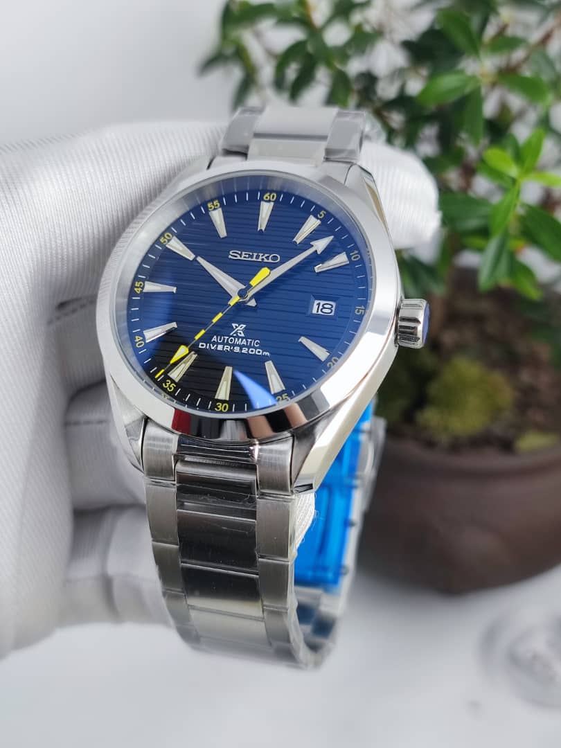 Seiko Mod Seamaster Aqua Terra „Königsblau“