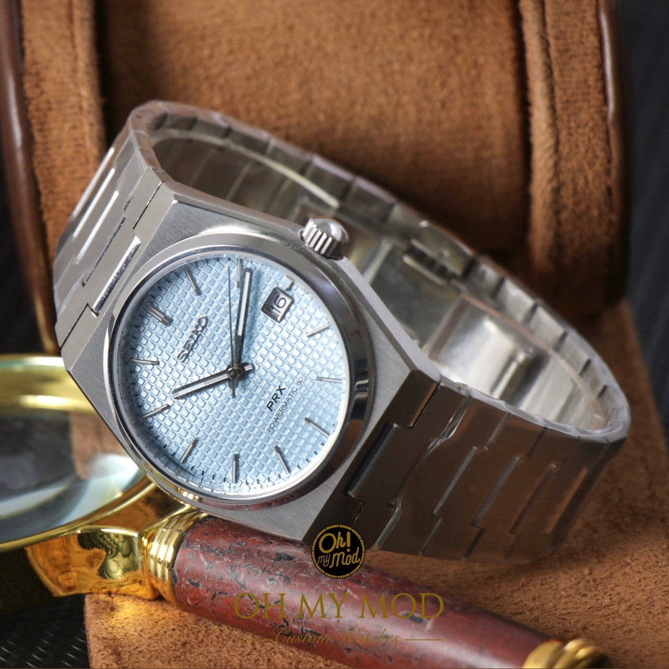 Seiko Mod PRX „Baby Blue“