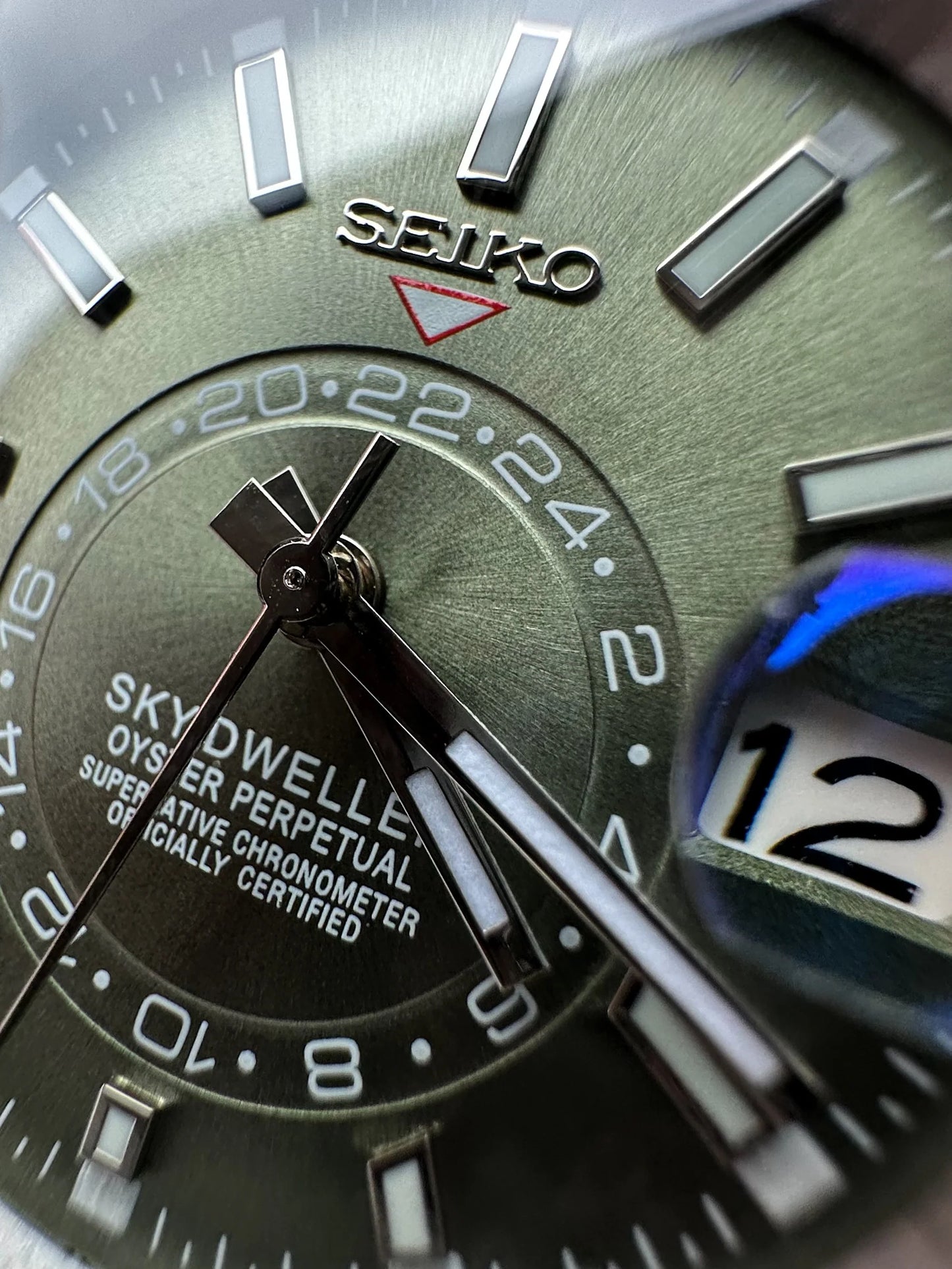 Seiko Mod Sky Dweller „Grün“