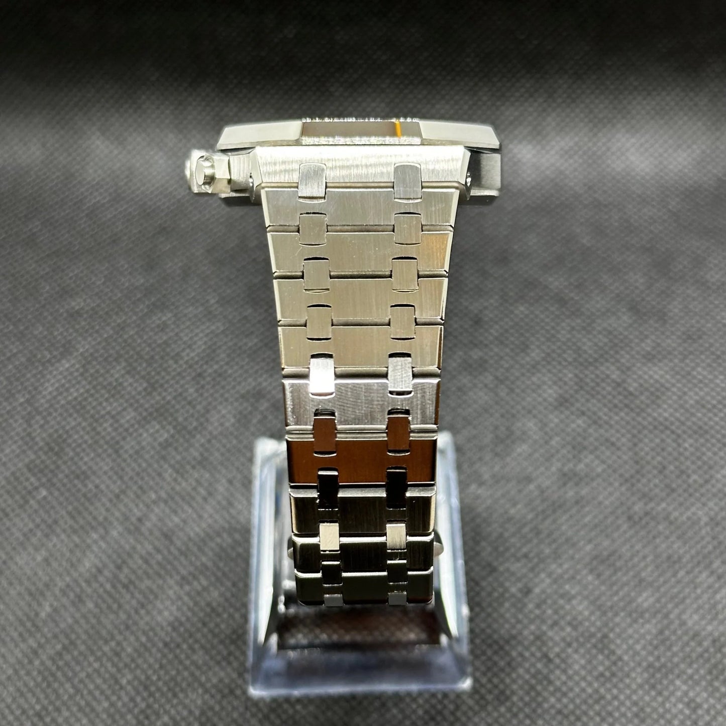 Seiko Mod Royal Oak "Cronógrafo blanco"