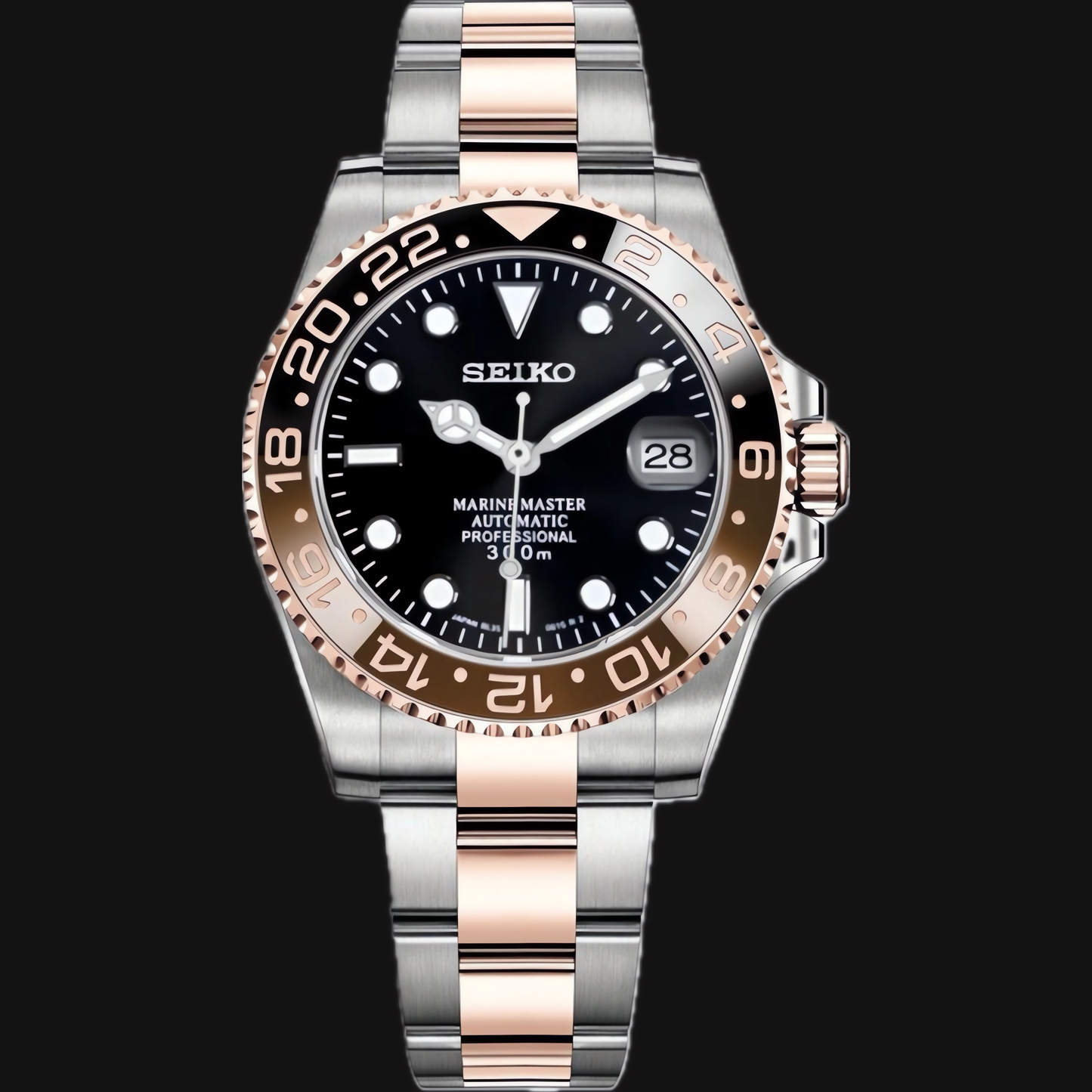 Seiko Mod Submariner „Root Beer“