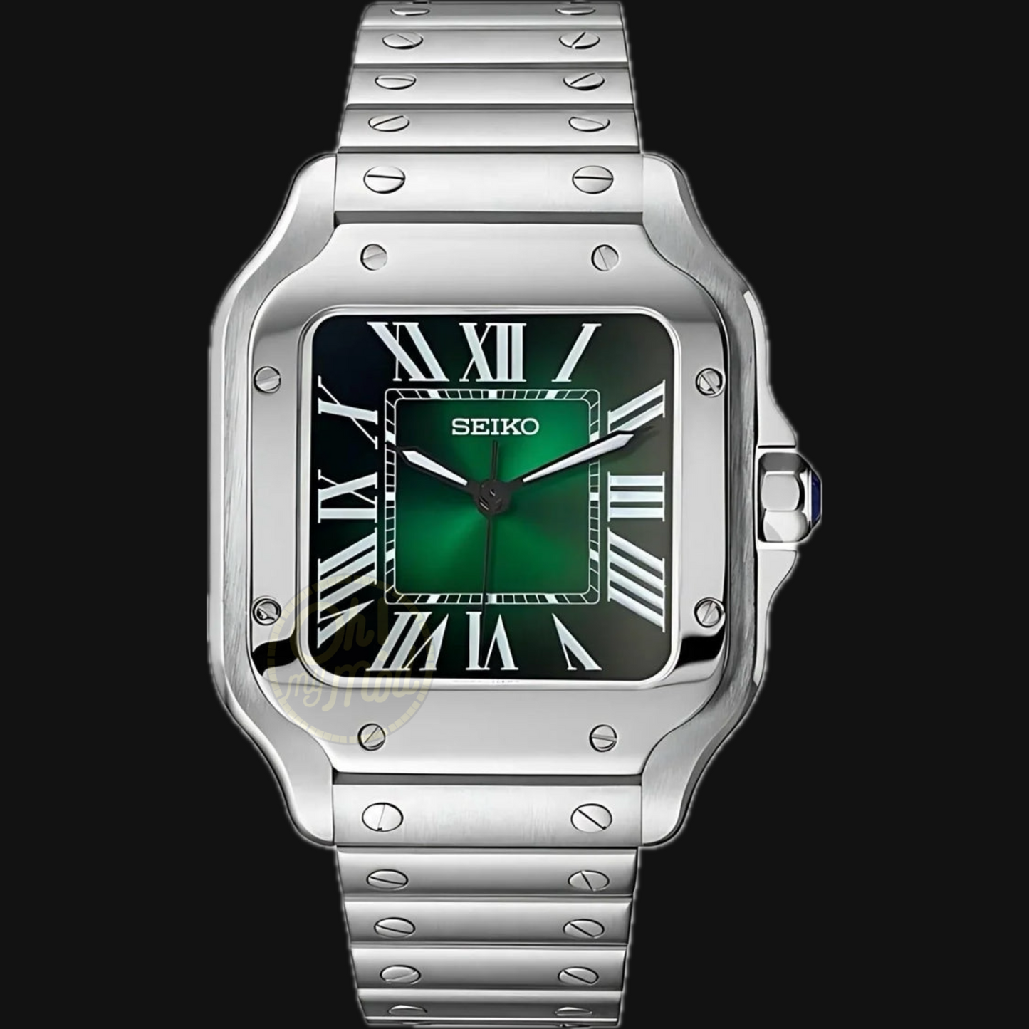 Seiko Mod Santos „Grün“