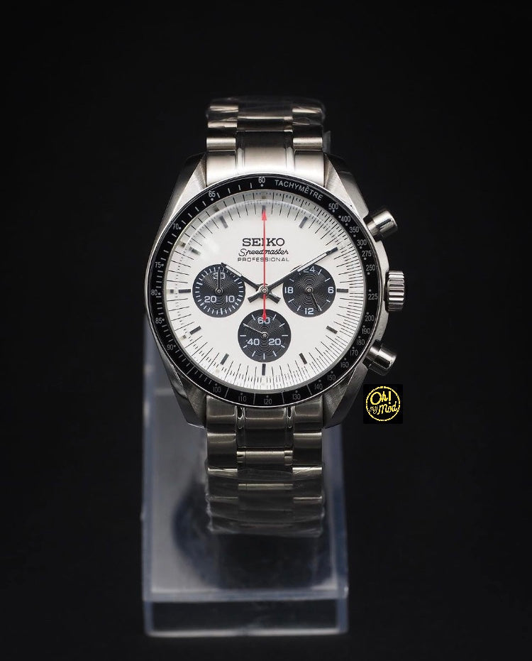 Speedseiko "White & Orange"