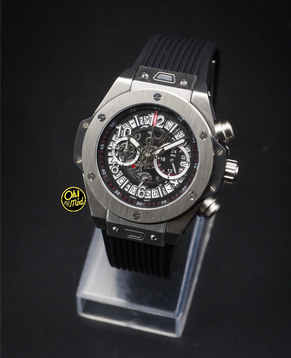 Seiko Mod Big Bang "Unico Titanium" Esqueleto