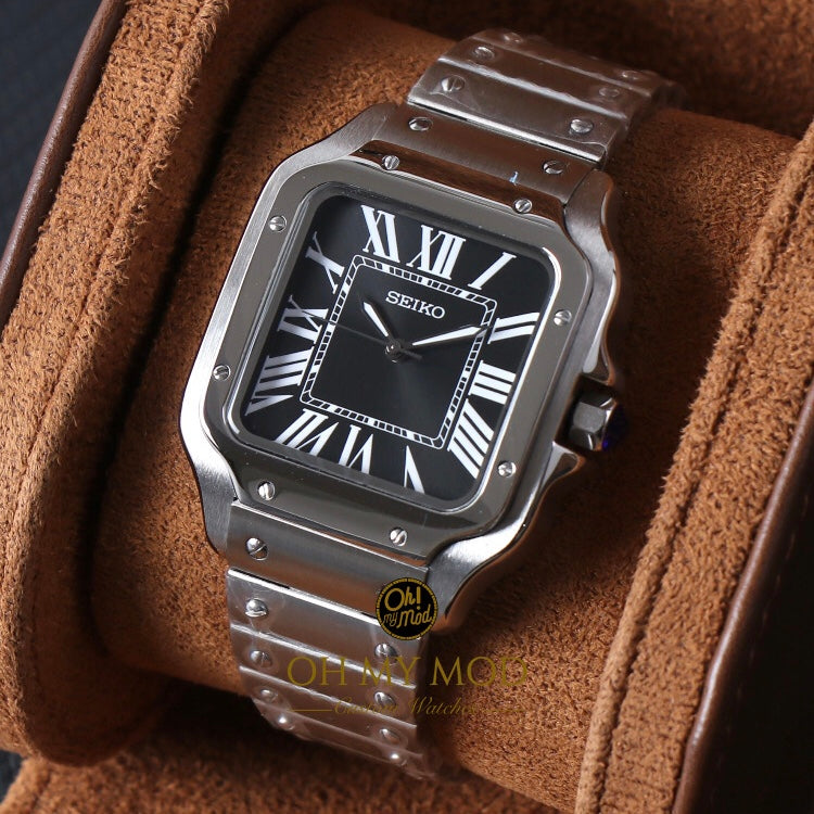 Seiko Mod Santos "Negro"