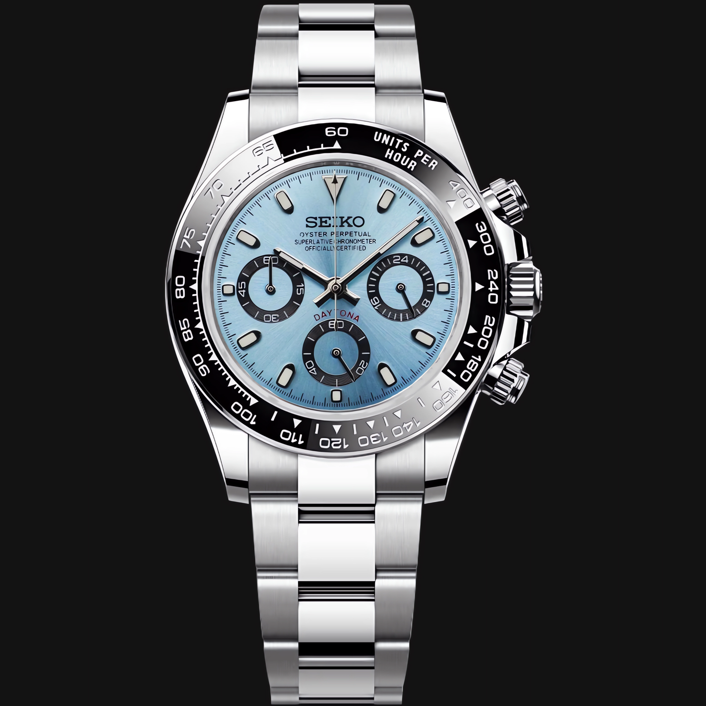 Seiko Mod Daytona „Himmelblau“
