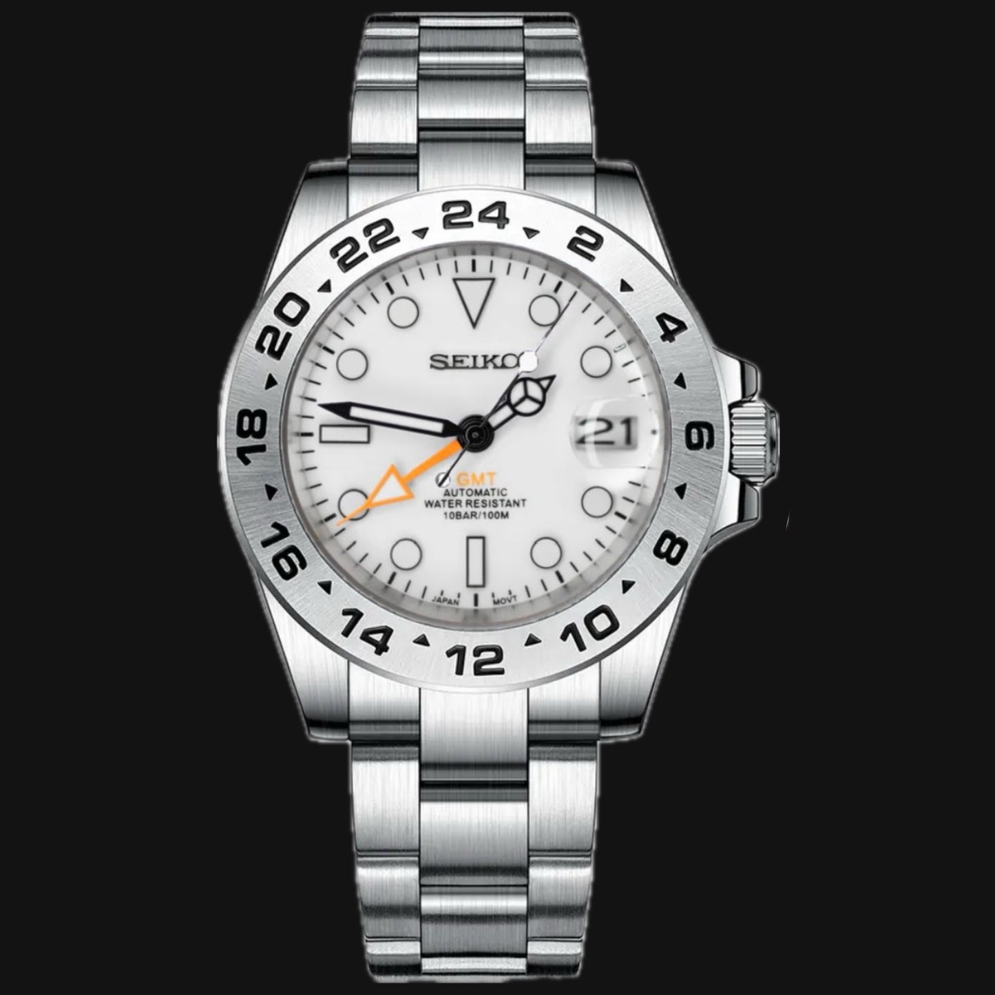 Seiko Mod Explorer II „Weiß“