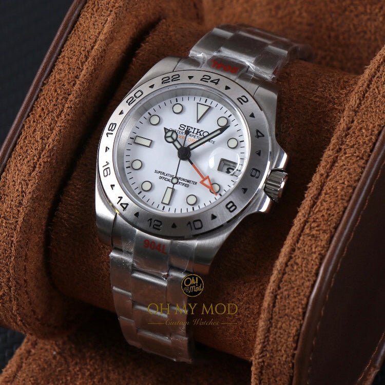 Seiko Mod Explorer II „Weiß“