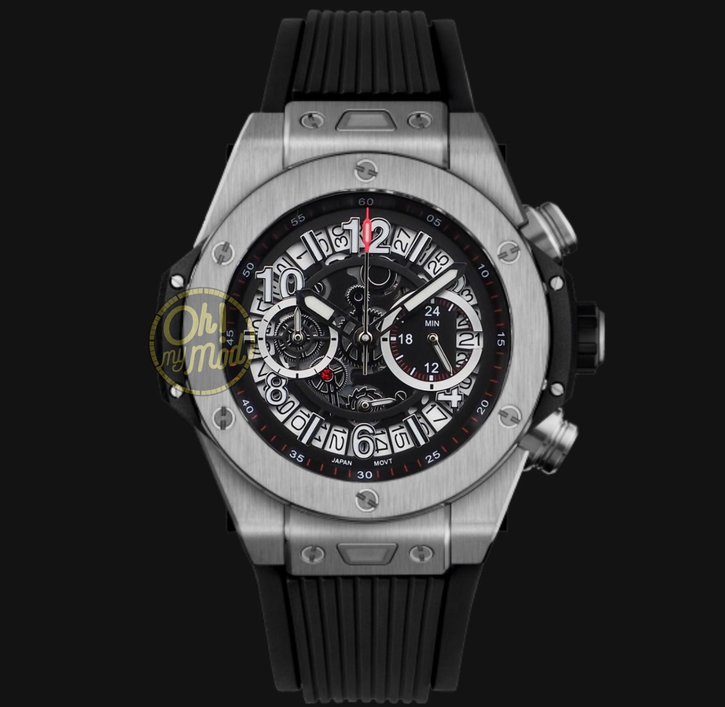 Seiko Mod Big Bang "Unico Titanium" Esqueleto