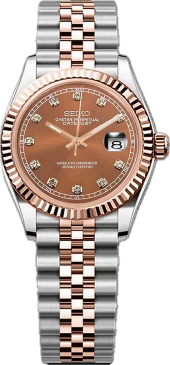 Ladyjust Diamante rosa bicolor