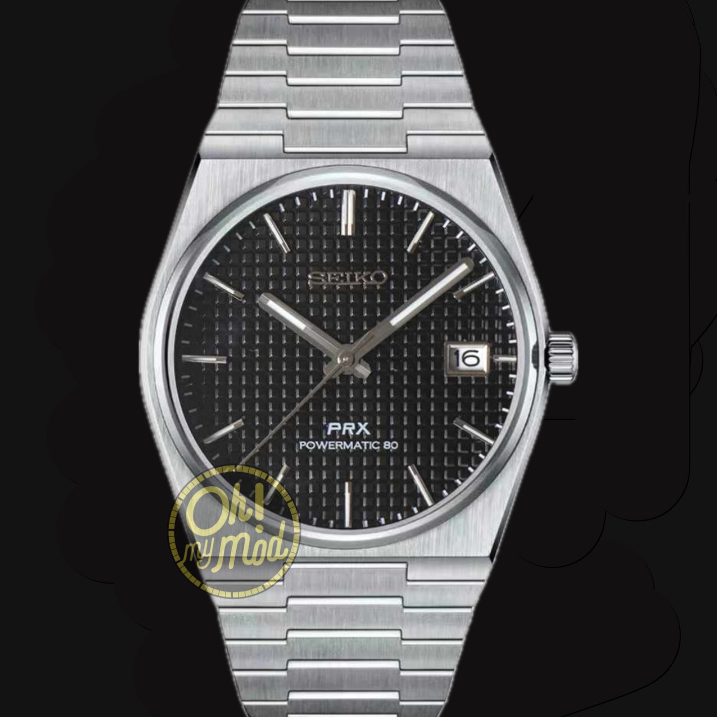 Seiko Mod PRX „Schwarz“