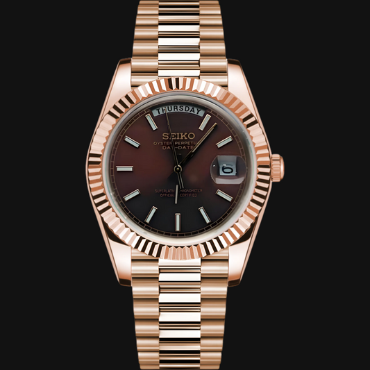 Seikodate "Chocolate" Rose Gold