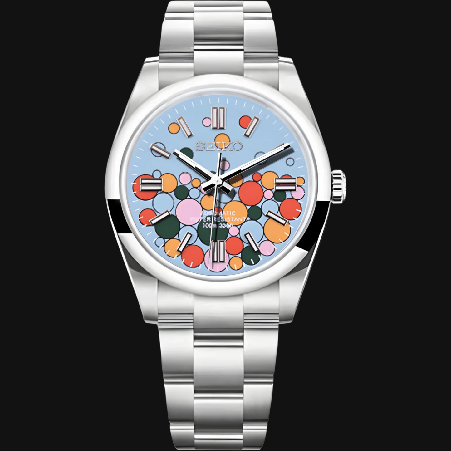 Seiko Mod Oyster Perpetual „Celebration Bubbles“