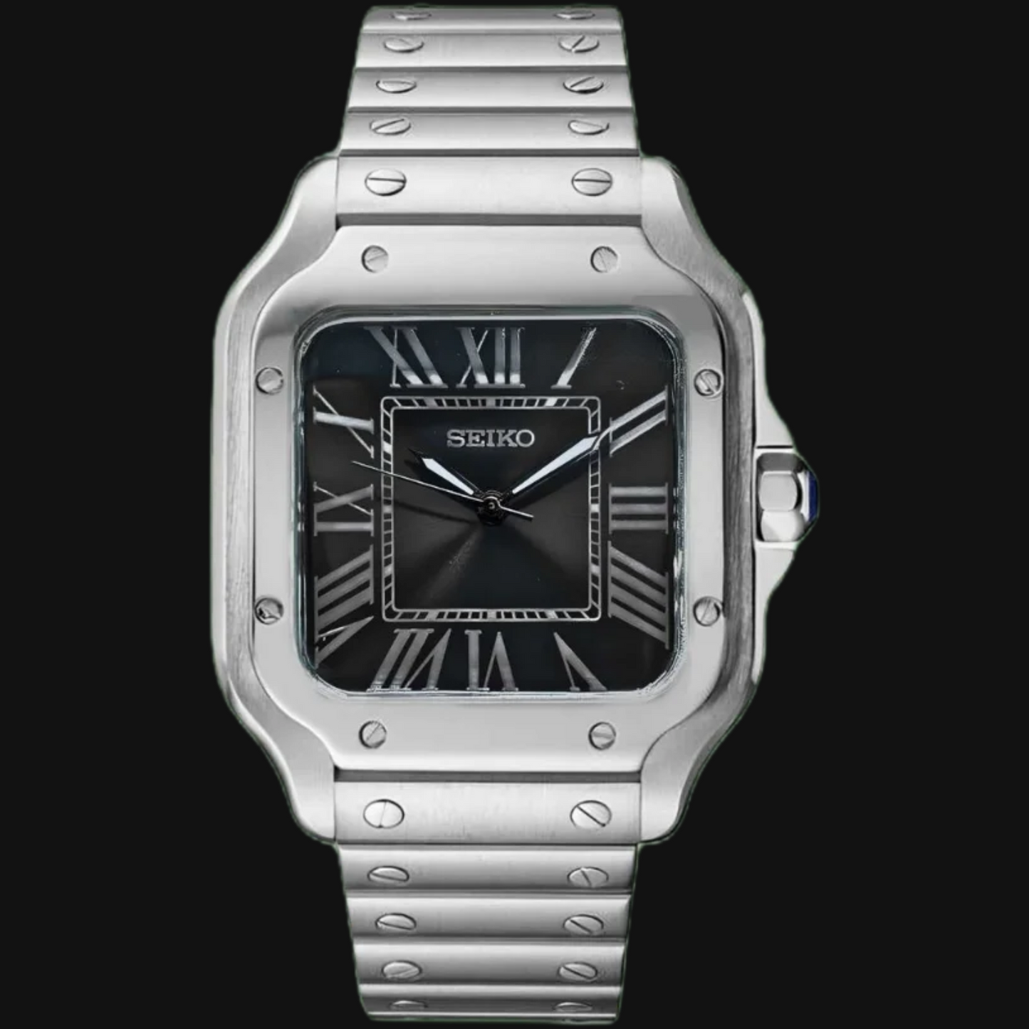 Seiko Mod Santos "Negro"