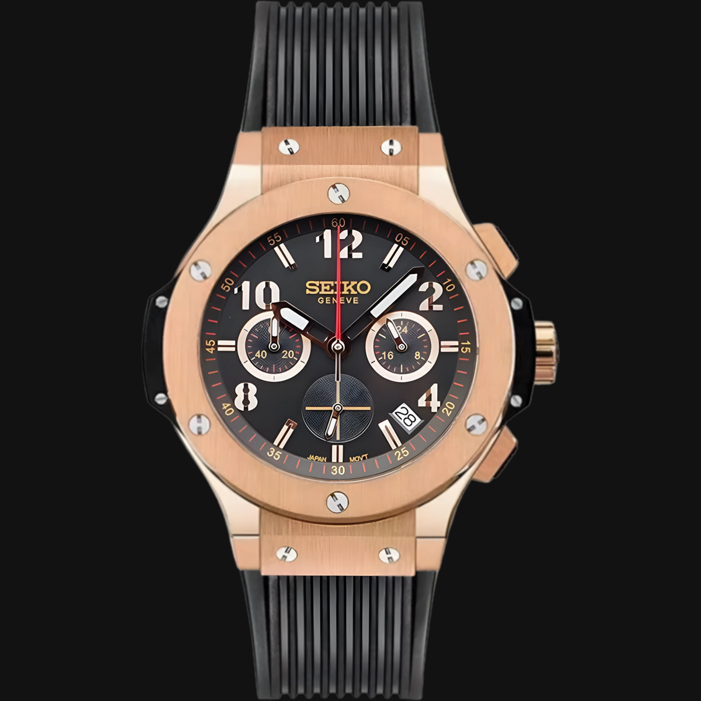 Seiko Mod Big Bang "Oro rosa"