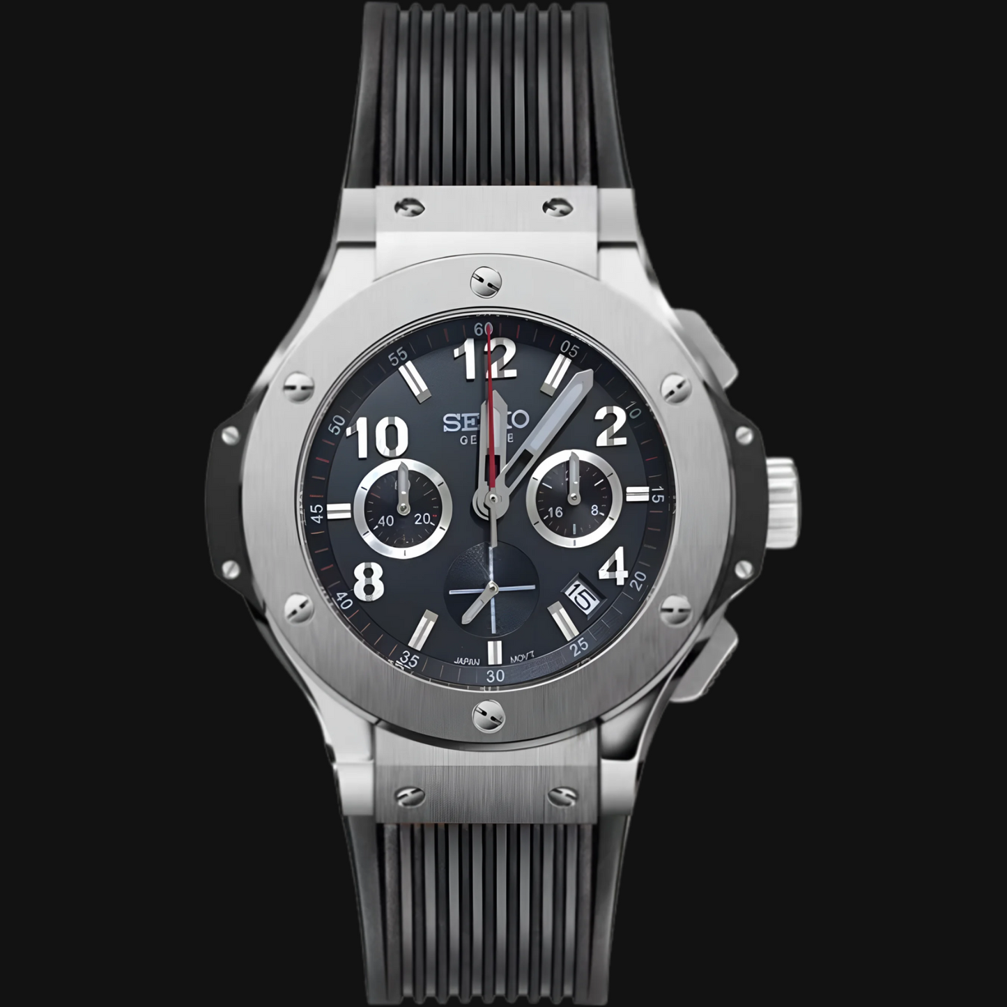 Seiko Mod Big Bang "Plata"