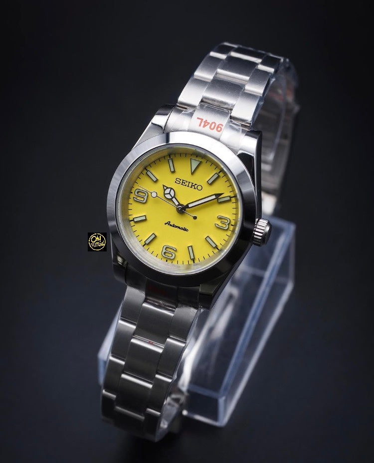 Seiko Mod Oyster Perpetual "Yellow"