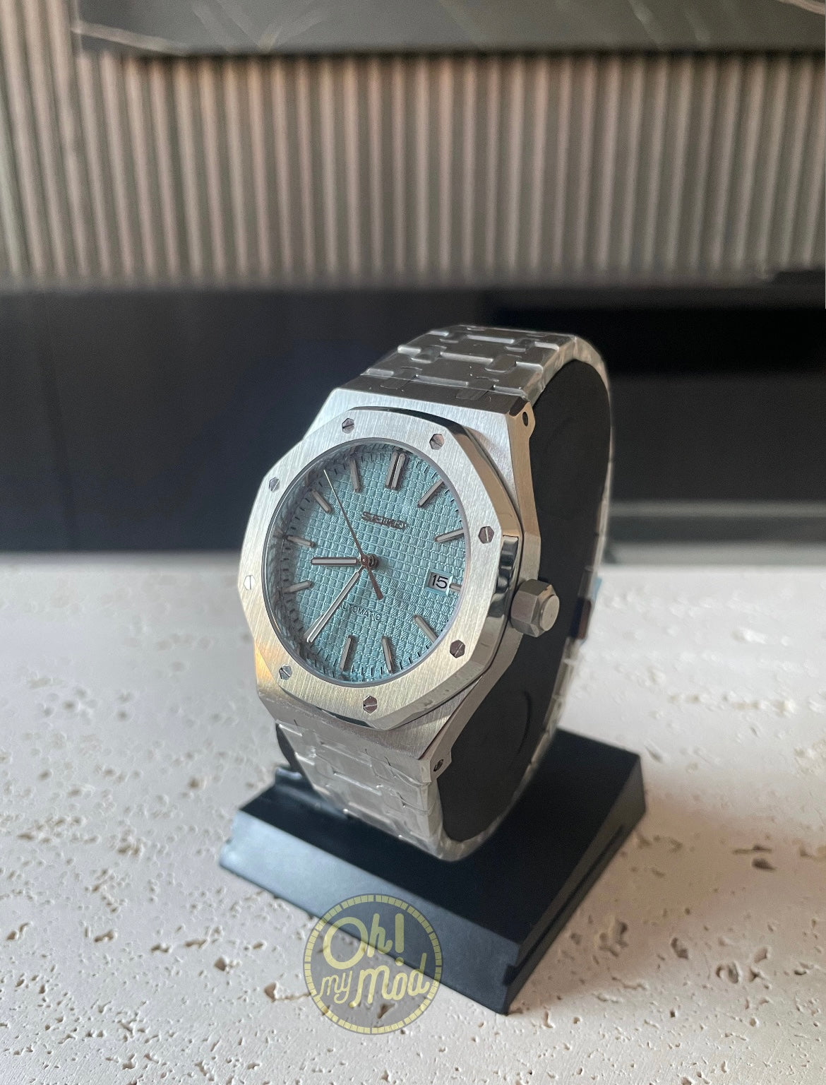 Seiko Mod Royal Oak "Tiffany"